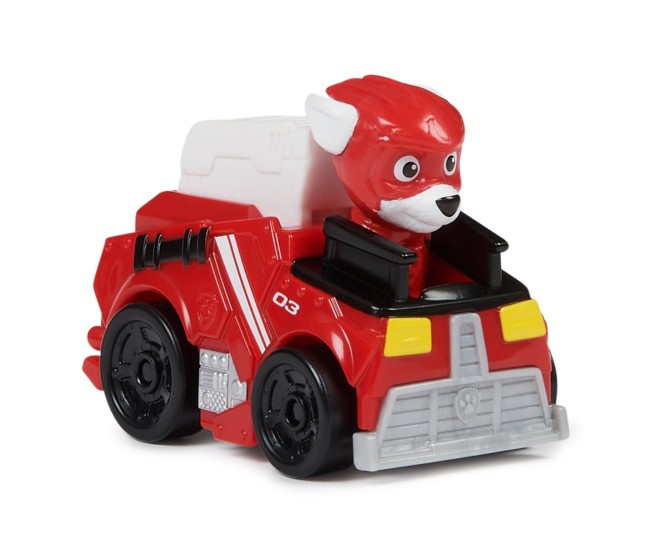Patrula catelusilor pup squad racers vehicul metalic marshall scara 1:55 Patrula catelusilor pup squad racers vehicul metalic marshall scara 1:55
