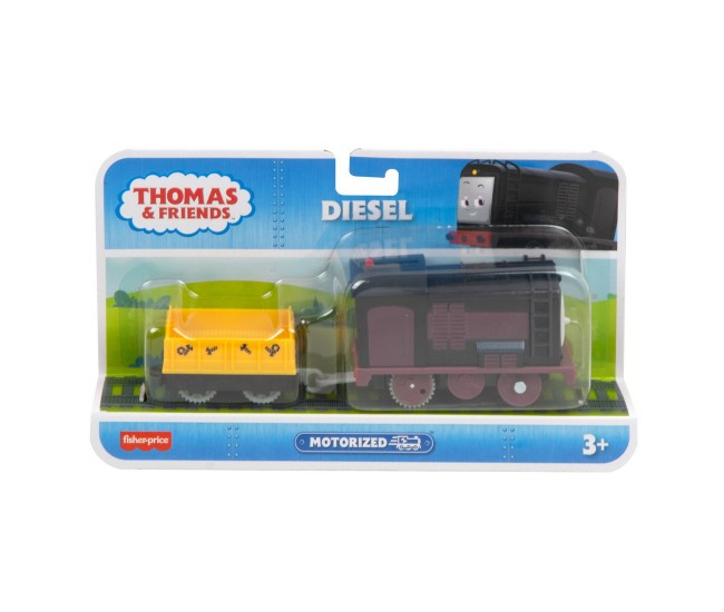Thomas locomotiva motorizata diesel cu vagon Thomas locomotiva motorizata diesel cu vagon