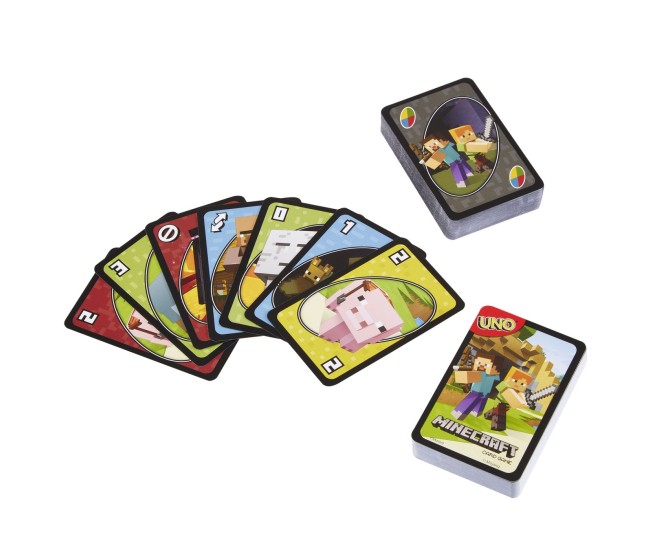 Uno joc de carti minecraft Uno joc de carti minecraft