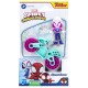 Spiderman set motocicleta si figurina ghost spider 6cm Spiderman set motocicleta si figurina ghost spider 6cm