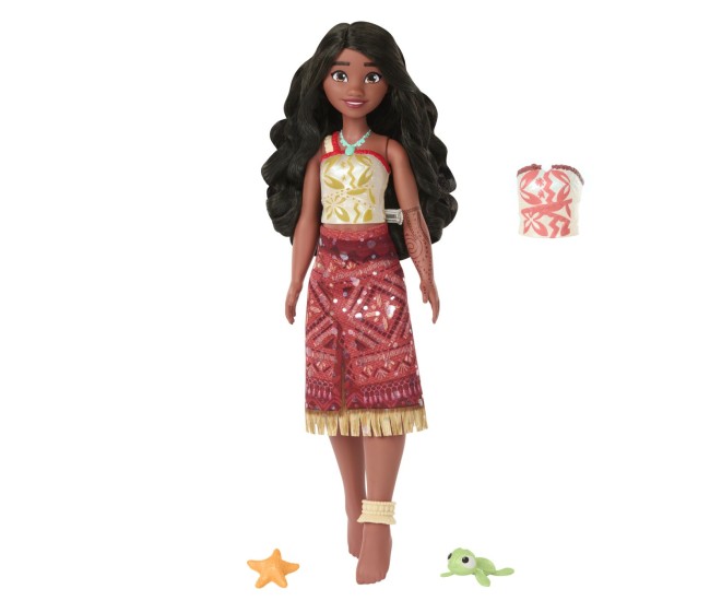 Disney vaiana 2 color change set papusa vaiana innot cu accesorii