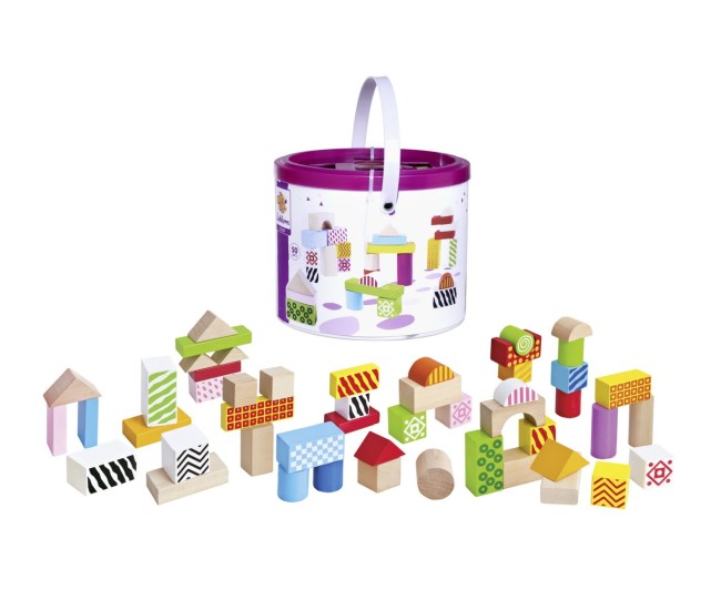Eichorn color set blocuri de constructie din lemn Eichorn color set blocuri de constructie din lemn
