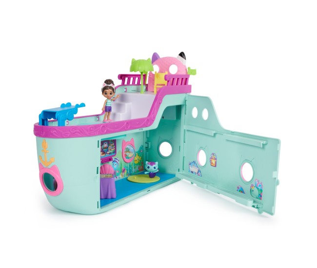 Gabbys dollhouse vaporul cu prieteni Gabbys dollhouse vaporul cu prieteni