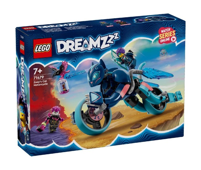 Lego dreamzzz motocicleta pisica a lui zoey 71479 Lego dreamzzz motocicleta pisica a lui zoey 71479
