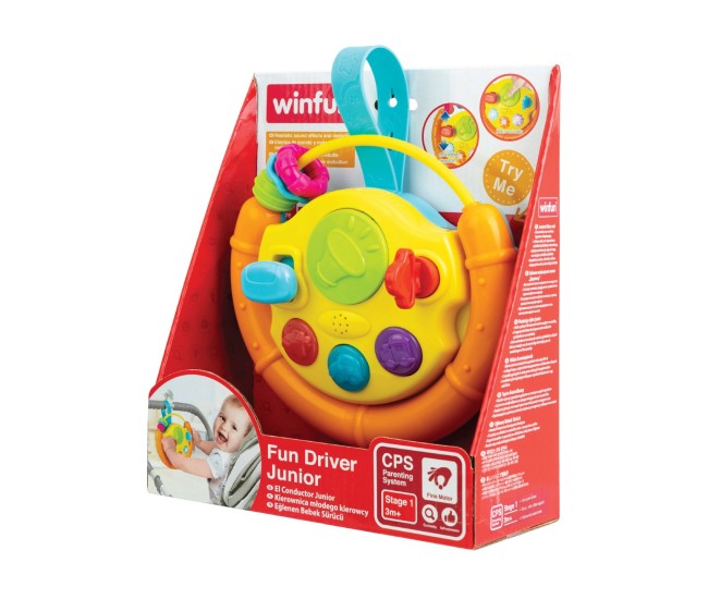 Winfun jucarie volan cu activitati Winfun jucarie volan cu activitati