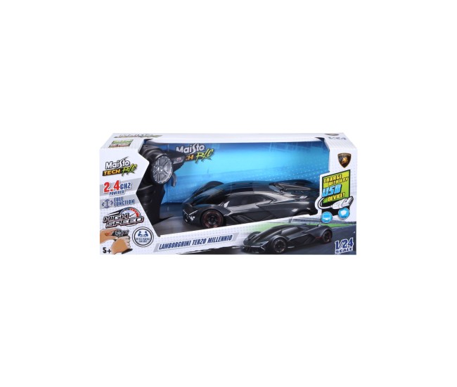 Maisto masinuta premium cu telecomanda 2.4ghz lamborghini terzo millennio scara 1 la 24 Maisto masinuta premium cu telecomanda 2.4ghz lamborghini terzo millennio scara 1 la 24