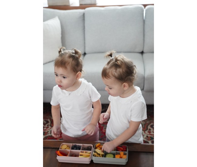 Cutie snack 6 compartimente, melii, print unicorn