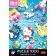 Puzzle trefl 1000 premium plus hello kitty relaxare de vara Puzzle trefl 1000 premium plus hello kitty relaxare de vara