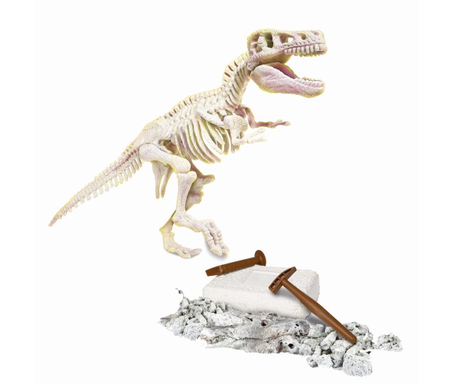 Stiinta si joaca descopera dinozaurul t-rex fluo Stiinta si joaca descopera dinozaurul t-rex fluo