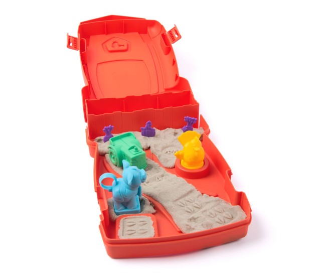Kinetic sand set ferma de animale 340g Kinetic sand set ferma de animale 340g