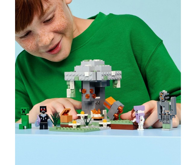 Lego minecraft gradina palida 21586