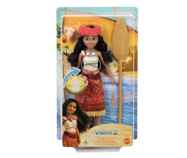 Disney vaiana 2 set papusa vaiana muzicala cu accesorii Disney vaiana 2 set papusa vaiana muzicala cu accesorii