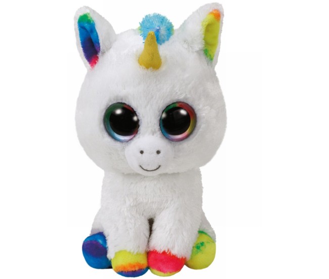 Plus ty 15cm boos pixy unicorn alb Plus ty 15cm boos pixy unicorn alb