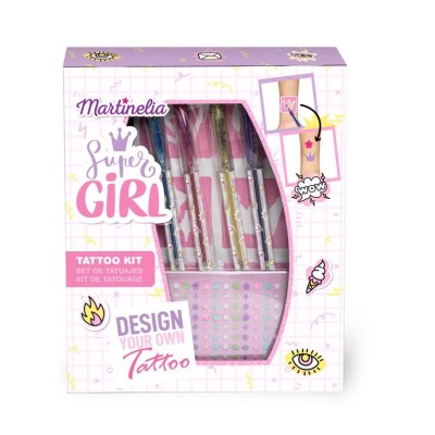 Martinelia super girl set tatuaje