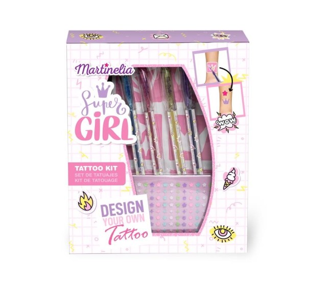 Martinelia super girl set tatuaje Martinelia super girl set tatuaje