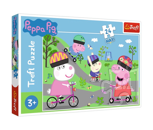Puzzle trefl 24 maxi purcelusa peppa pig Puzzle trefl 24 maxi purcelusa peppa pig