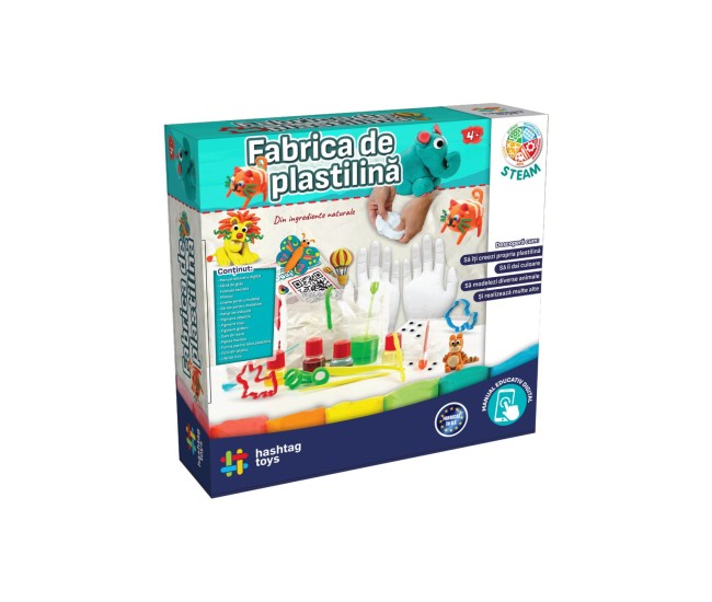 Set fabrica de plastilina cu animale