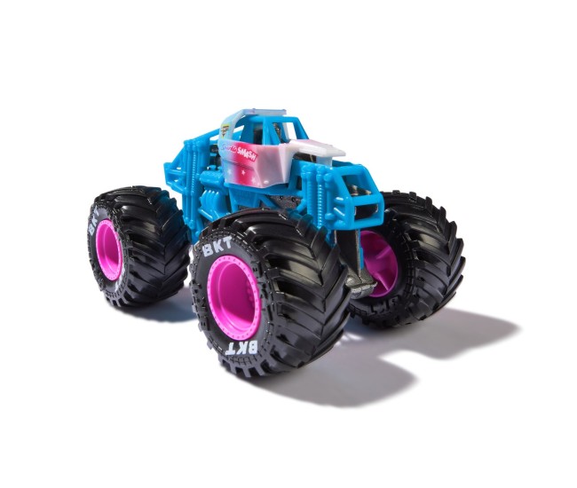 Monster jam masinuta metalica sparkle smash scara 1 la 64 Monster jam masinuta metalica sparkle smash scara 1 la 64