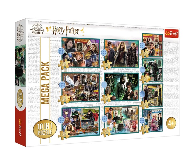 Puzzle trefl 10in1 harry potter in lumea lui harry potter Puzzle trefl 10in1 harry potter in lumea lui harry potter