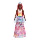 Barbie dreamtopia papusa printesa cu par corai Barbie dreamtopia papusa printesa cu par corai