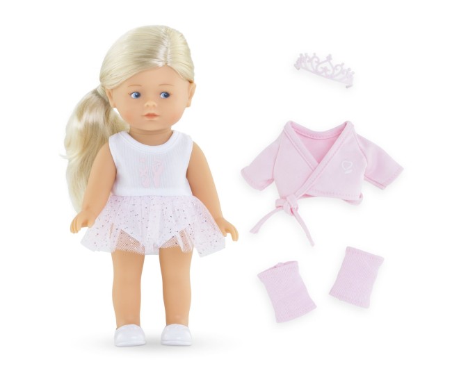 Corolle ltc set papusa rosy balerina cu accesorii 20cm Corolle ltc set papusa rosy balerina cu accesorii 20cm