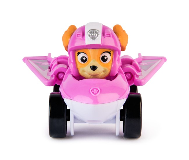 Patrula catelusilor pup squad racers air rescue vehicul metalic skye scara 1 la 55 Patrula catelusilor pup squad racers air rescue vehicul metalic skye scara 1 la 55