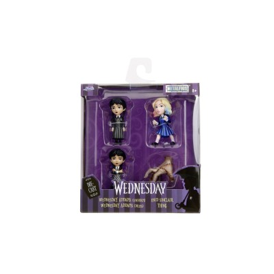Jada wednesday set 4 figurine metalice 6.5cm