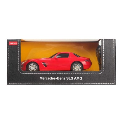 Masina cu telecomanda mercedes-benz sls amg rosu scara 1 la 24