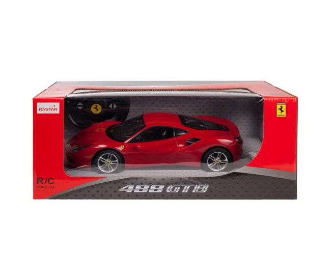 Masina cu telecomanda ferrari 488 gtb scara 1 la 14 Masina cu telecomanda ferrari 488 gtb scara 1 la 14