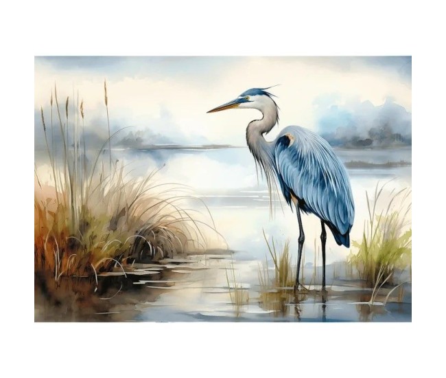 Puzzle trefl 1000 premium plus starc albastru in salbaticie Puzzle trefl 1000 premium plus starc albastru in salbaticie