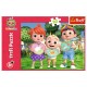 Puzzle trefl 30 cocomelon sa ne jucam impreuna Puzzle trefl 30 cocomelon sa ne jucam impreuna