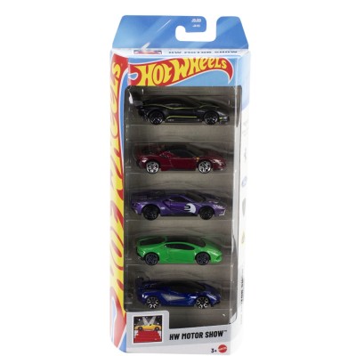 Set 5 masini hot wheels hw motor show