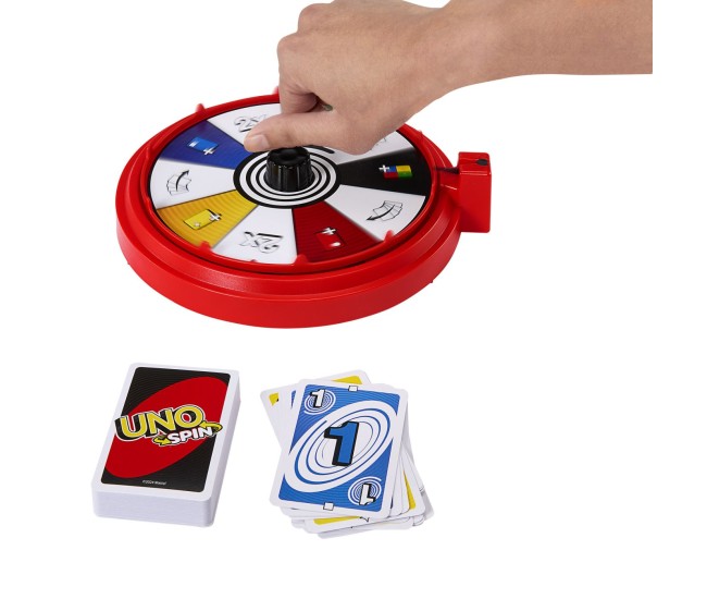 Uno joc de carti spin Uno joc de carti spin