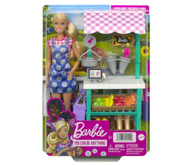Barbie papusa barbie you can be vanzatoare la market Barbie papusa barbie you can be vanzatoare la market