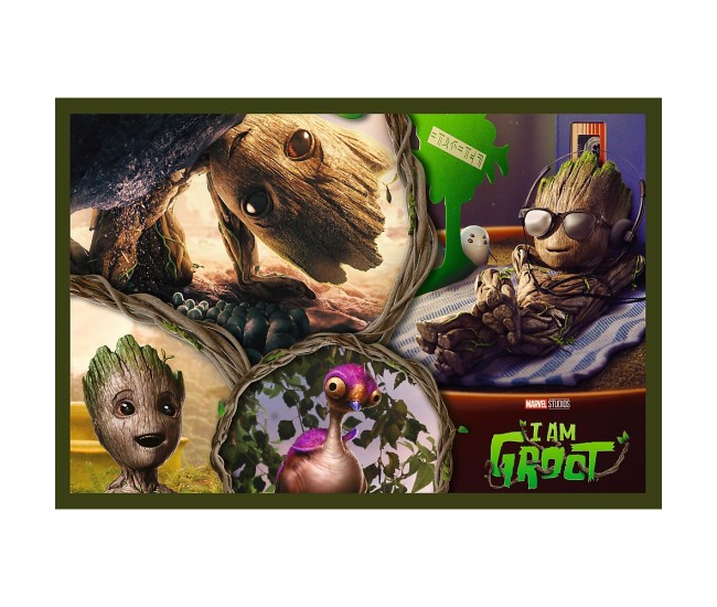 Puzzle trefl 2x200 marvel eu sunt groot Puzzle trefl 2x200 marvel eu sunt groot