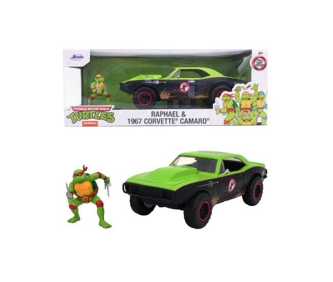 Jada masinuta metalica testoasele ninja raphael chevy camaro 1:24 Jada masinuta metalica testoasele ninja raphael chevy camaro 1:24