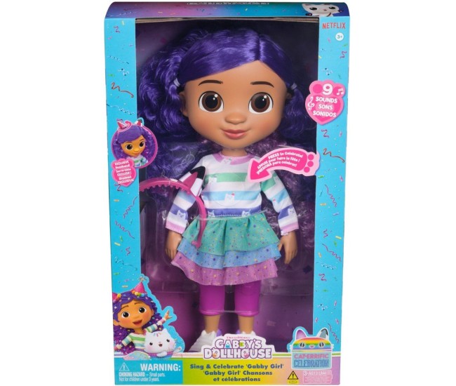 Gabbys dollhouse papusa gabby interactiva 33cm Gabbys dollhouse papusa gabby interactiva 33cm
