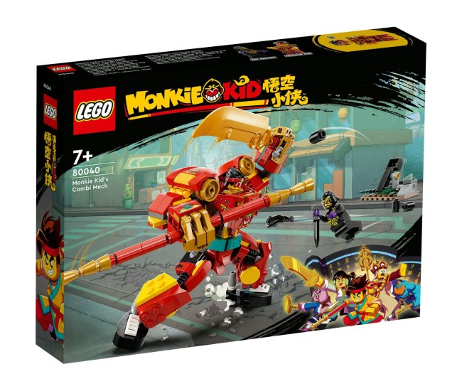 Lego monkie kid robotul multifunctional al lui monkie kid 80040