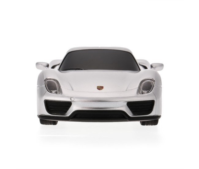 Masina cu telecomanda porsche 918 spyder argintiu cu scara 1 la 24 Masina cu telecomanda porsche 918 spyder argintiu cu scara 1 la 24