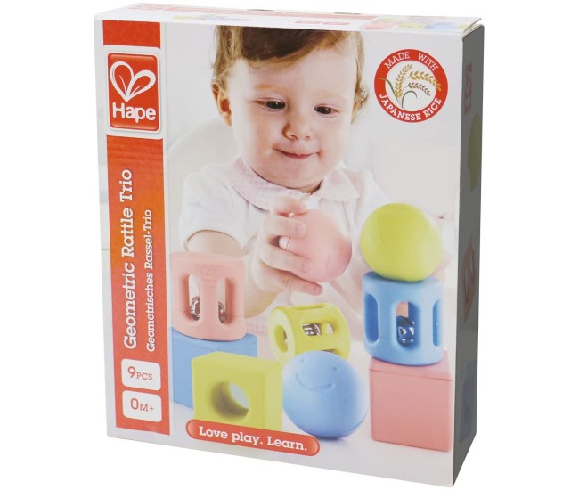 Hape set 3 zornaitoare forme geometrice Hape set 3 zornaitoare forme geometrice