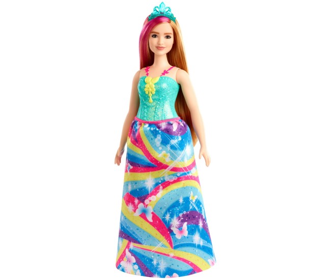 Barbie papusa printesa dreamtopia cu coronita albastra Barbie papusa printesa dreamtopia cu coronita albastra