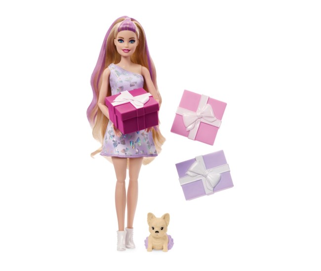 Barbie papusa party unboxed reveal blonda Barbie papusa party unboxed reveal blonda