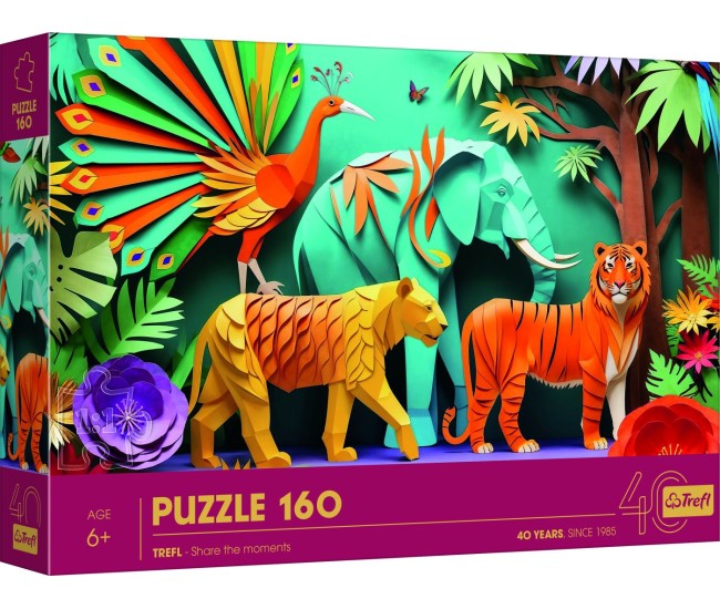 Puzzle trefl 160 jungla Puzzle trefl 160 jungla