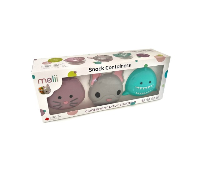 Set 3 recipiente hrana bebe, melii, bulldog, rechin, pisica cutie Set 3 recipiente hrana bebe, melii, bulldog, rechin, pisica cutie