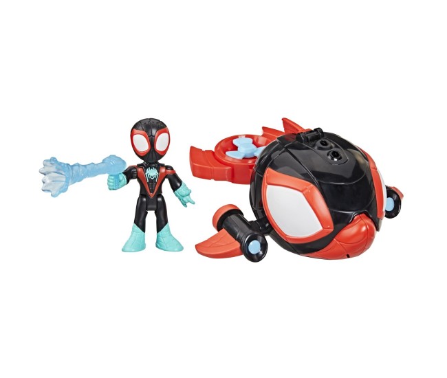 Spidey si prietenii lui uimitori marvel set figurina 7.6cm si submarinul delfin Spidey si prietenii lui uimitori marvel set figurina 7.6cm si submarinul delfin