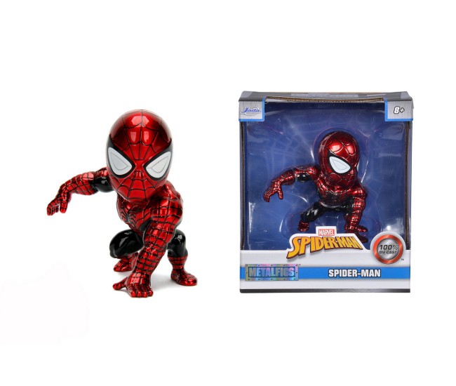 Marvel figurina metalica spider man 10cm Marvel figurina metalica spider man 10cm