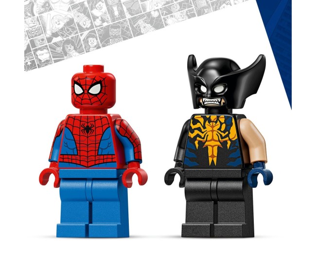 Lego marvel omul paianjen in masina vs wolverine venomizat 76336 Lego marvel omul paianjen in masina vs wolverine venomizat 76336