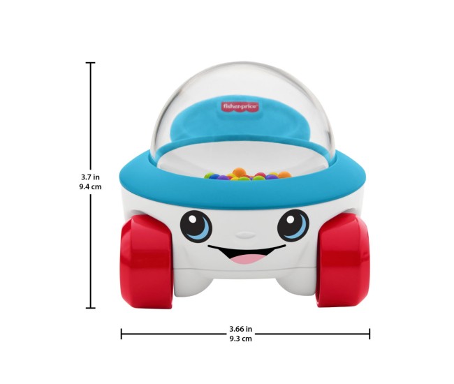 Fisher price jucarie de impins vehicul popcorn cu bile