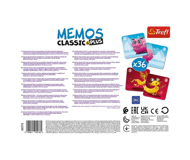 Joc memos classic plus dragutii monstri Joc memos classic plus dragutii monstri