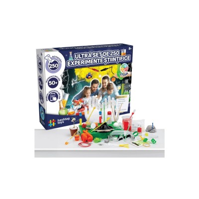 Ultra set de 250 experimente stiintifice